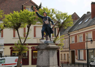 War memorial at Breteuil.