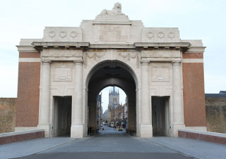 The Menin Gate Ieper (Ypres).